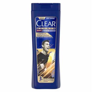 Imagem de Shampoo Clear Men Anticaspa Limpeza Profunda 400 ml