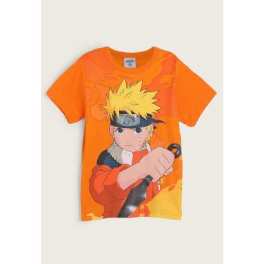 Imagem de Infantil - Camiseta Brandili Naruto Laranja Brandili 35951 menino