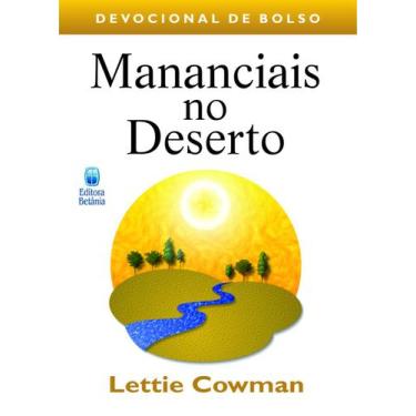 Imagem de Livro - Mananciais No Deserto - Volume 1: Devocional De Bolso