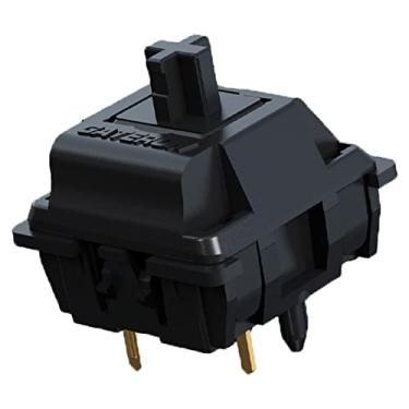 Imagem de GATERON Interruptor Oil King RGB 55 g Linear 5 pinos pré-lubrificado para teclado mecânico MX (35 peças, preto)