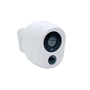 Imagem de Câmera domo externa 1080p visão noturna à prova d'água detecção de movimento de segurança de voz bidirecional Camara De Seguridad