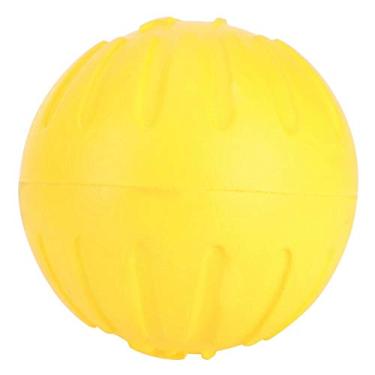 Imagem de Brinquedo de mastigação para cachorro, brinquedo para cachorro, bola de eva para cachorro amarelo portátil brinquedo bola de treinamento para cachorro brinquedos de mastigar brinquedo