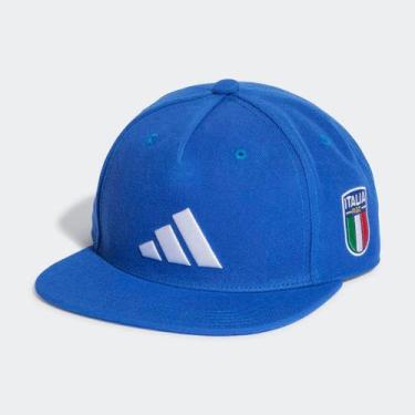 Imagem de Boné Adidas Itália 2023 Azul