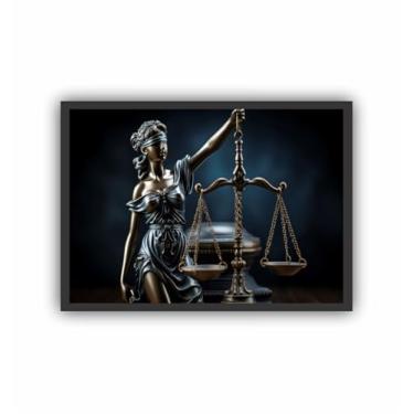 Imagem de Quadro Decorativo Advocacia Direito (45x33)