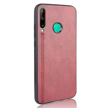 Imagem de Capa para celular Huawei P40 Lite Capa protetora robusta 360° protege seu telefone capa de couro liso para Huawei P40 Lite