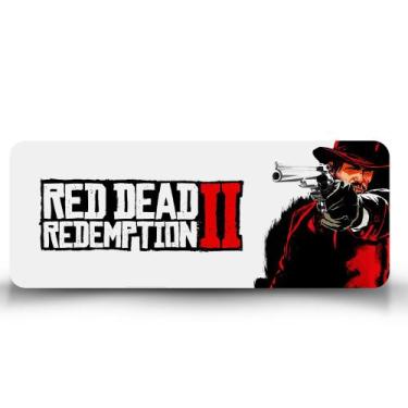 Imagem de Mouse Pad Gamer Red Dead Redemption 2 Logo - Império da Impressão, 90c