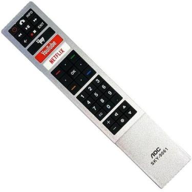 Imagem de Controle Remoto P/Tv Aoc 4K Smart - LHS