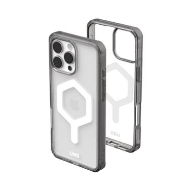 Imagem de URBAN ARMOR GEAR Capa UAG projetada para iPhone 16 Pro Max 17.5 cm Plyo - Compatível com MagSafe carregamento robusto fino antiamarelamento transparente à prova de choque capa protetora de grau