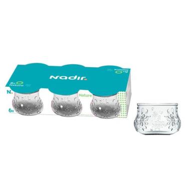 Imagem de Conjunto de Tigelas Nadir Nature 6 Peças Vidro - 200ml
