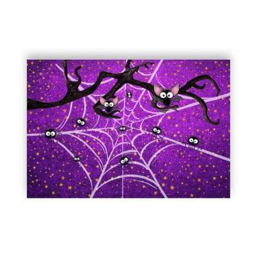 Imagem de Fundo Fotográfico 2,20 x 1,50 - Roxo Halloween Cute 063 - Via Cores