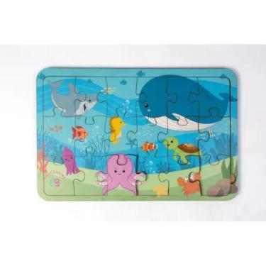 Imagem de Quebra-Cabeça Fundo do Mar - Edukabrink