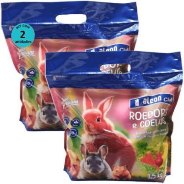 Imagem de Alcon Club Roedores e Coelhos 1,5Kg Super Premium Kit Com 2