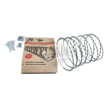 Imagem de Kit Protetor Perimetral Galvanizado 45cm - Calhaforte