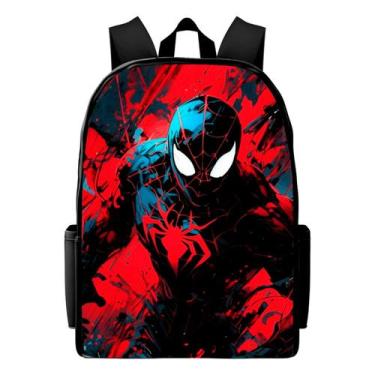 Imagem de Mochila Escolar Masculina Homem Aranha Viva A Aventura - Now Boy
