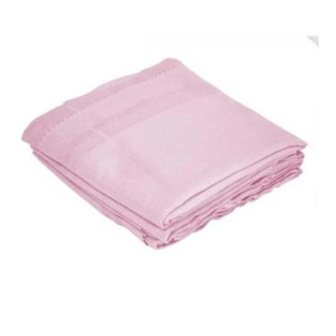 Imagem de Fralda de Pano Pinte e Borde Bebe 70x70 cm Com 5 Uni- Minasrey Rosa 