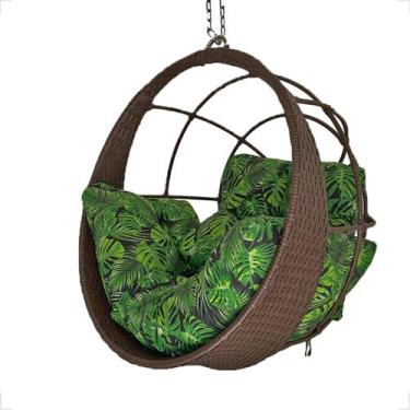 Imagem de Balanço Suspenso Ninho Ômega Jardim Gourmet Alumínio Teto - Fexx Fiber