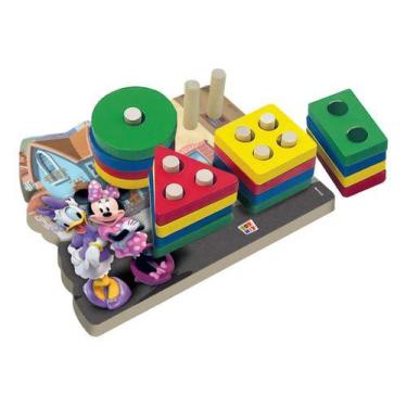 Imagem de Encaixe Divertido Formas E Cores 17 Peças Minnie 2+ Anos - Vmp Papeis 