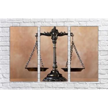 Imagem de Quadro Decorativo Direito Advogado Advocacias Decorar Salas Com 3 peça
