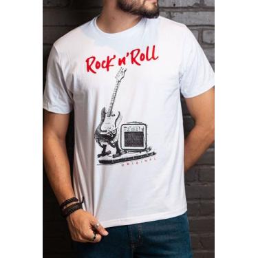 Imagem de CAMISETA DOZEVINTEUM Coleção rocker Premium ROCK IN ROLL, P