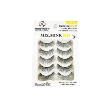 Imagem de  Cílios Postiços Profissional Hinfinity Pro Mix Mind 5D , GT07