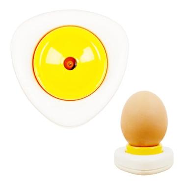 Imagem de Espremedor de ovos, perfurador de ovos de aço inoxidável para ovos Ra w, descascador de ovos cozidos, pôquer de ovos com base resistente para obter bons ovos cozidos, perfurador de buraco de ovo com