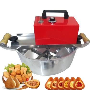 Imagem de Panela Para Mexer Massa De Coxinha Até 5Kg - Kikas Máquinas