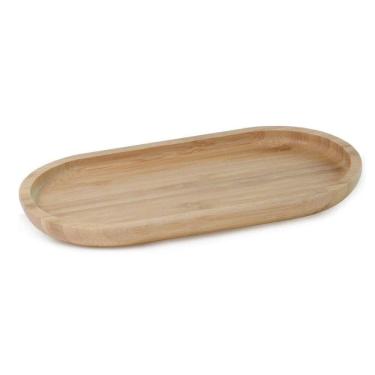 Imagem de Bandeja Oval Ecokitchen Em Bambu Mimo Style 24cm