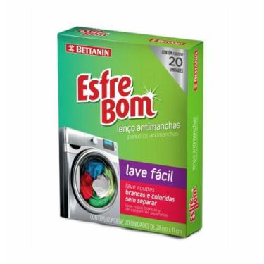 Imagem de Lenços Antimanchas Lave Roupas Brancas Coloridas Sem Separar - Bettani