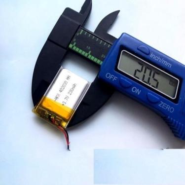 Imagem de 1 Peça 402030 230mah 3,7v Com 2 Fios 4mm X 20mm X 30mm - - bgb