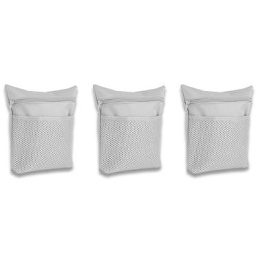 Imagem de Kit 3 Porta Objetos Médio Baú Moto Acessório Bolsinhas - Jaspe Ateliê,