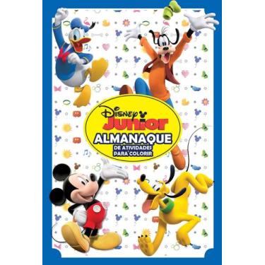 Imagem de Livro - Disney Junior Almanaque de Atividades para Colorir