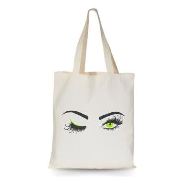 Imagem de Bolsa Feminina Média Sacola Ecobag Multifuncional Praia Top - Alwy, Of