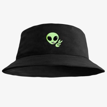 Imagem de Chapéu Bucket Hat Estampado ET Salve - MP Moda Masculina, Único, Preto