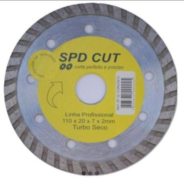 Imagem de Disco Diamantado Turbo 110mm Mármore, Concreto e Granito - SPD CUT