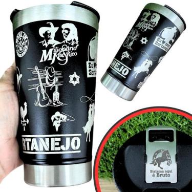 Imagem de Copo Térmico Personalizado 360 Sertanejo Raiz Country Modão Gravado A 