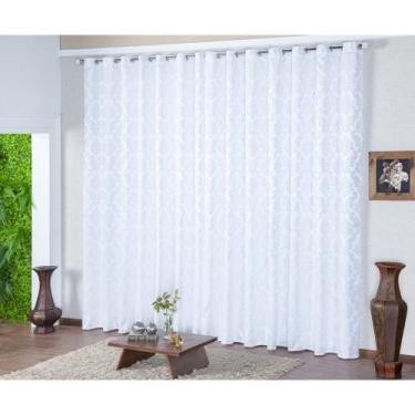 Imagem de Cortina Grande Jacquard Luxo Para Sala Quarto e Escritório 3,00 X 2,70