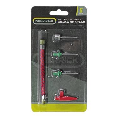 Imagem de Kit Bicos Para Inflar Bola / Piscinas E Inflaveis Com 5 Peca