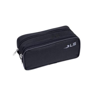 Imagem de Estojo Necessaire Duplo LS EE2102 com 2 divisões - LS Bolsas