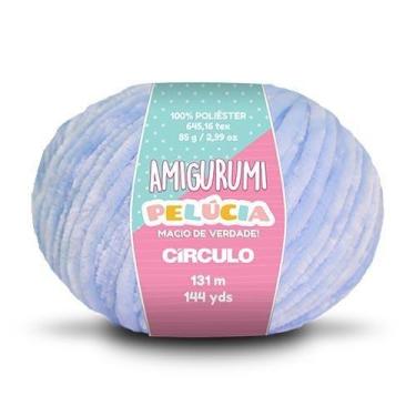 Imagem de Fio Amigurumi Pelúcia 131 metros - Círculo, 2137 hortênsia