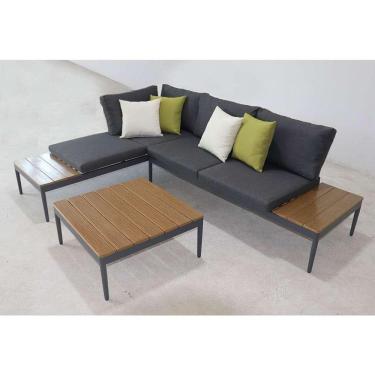 Imagem de Conjunto de Área Externa San Pietro Cinza e Natural