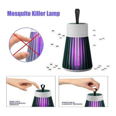 Imagem de Mosquiteiro Elétrico USB LED Repelente Armadilha Mata Mosquito Moscas 