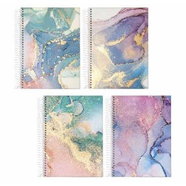 Imagem de Caderno 20 Matérias Capa Dura 320 Folhas Jandaia Quartz
