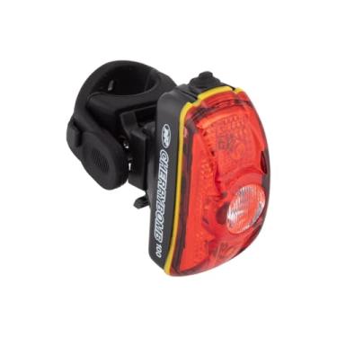 Imagem de NiteRider CherryBomb Luz traseira para bicicleta 100 lâmpadas LED alcalinas luz traseira resistente à água estrada cidade viagem ciclismo segurança vermelho (5094)