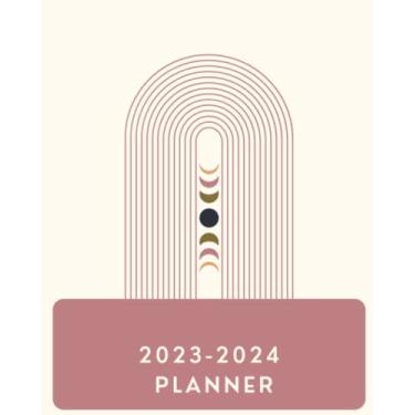 Imagem de 2023-2024 Planner: 24 Months Schedule Agenda Organizer With password log Income Expense tracker