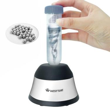Imagem de WEST TUNE Misturador Vortex 4000Rpm, Mini Misturador Vortex para Tintas, Esmaltes, Tinta de Tatuagem, Adesivos para Cílios e Mistura de Tintas Acrílicas, Agitador Vortex para Tubos de Ensaio e Tubos D