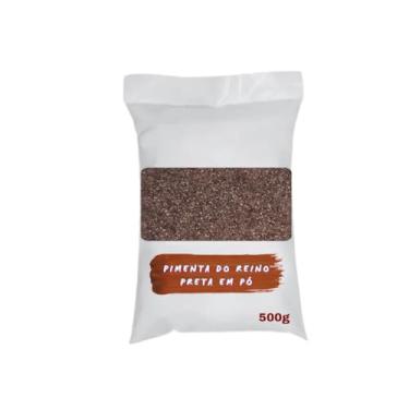 Imagem de Pimenta do Reino Preta Moída, Tempero Natural em Pó, 500g