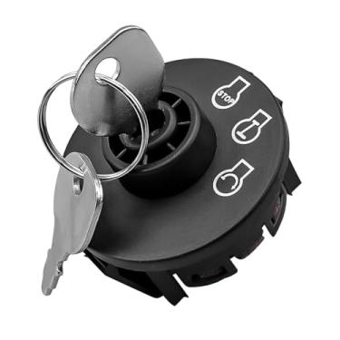 Imagem de Interruptor de ignição com 2 chaves adequado para motores Kohler CH18 CH20 CH23 CH620 CH640 CH670 CH680 CH730 CH740, kit de interruptor de ignição substitui 25 099 30-S 2509930-S 2509930-S