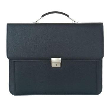 Imagem de Bolsa Executiva Masculina Com Alça Transversal Pasta para Notebook Com