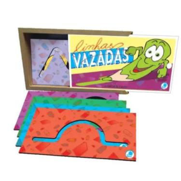 Imagem de Kit linhas vazadas em madeira - simque - 210, U