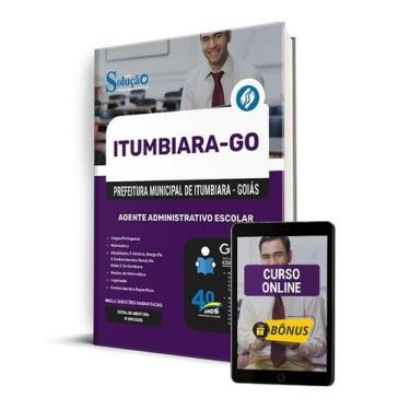 Imagem de Apostila Prefeitura de Itumbiara - GO 2025 - Agente Administrativo Esc